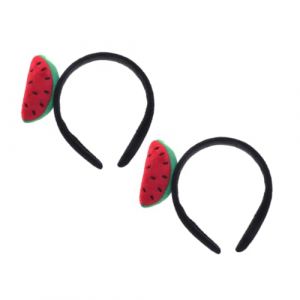 Healeved 2 Pièces Bandeau Accessoires De Pastèque Accessoires De Costume De Pastèque Costume De Pastèque Pour Enfants En Tissu Rouge (Accompany JY, neuf)