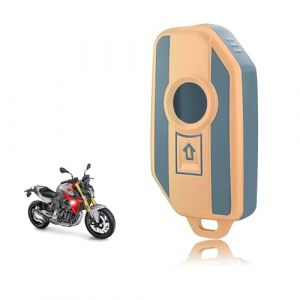 TOOMUME Coque Clé TPU, Etui Clé Étui Clé Adapté pour BMW Moto F750GS F850GS F900R C400GT R1200GS LC ADV R1200RS R1200RT R1250R R1250GS K1600GT, Couvre Clef Cache Cle Voiture Telécommande (TOOMUME, neuf)