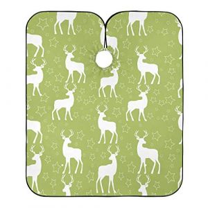 Motif De Cerf De Dessin Anim&eacute; Peignoir Coiffure Antistatique Blouse Coiffeur Imperm&eacute;able Robe De Coiffure Pour Coiffeurs Barber Barbiers 140X168Cm (guangzhouhongchenmaoyishanghanggerenduzi, neuf)