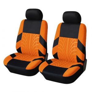 JCPDN Voiture Ensembles Housses Si&egrave;ge pour Renault Kangoo (I, II) 1997-2015 2016 2017 2018 2019,Confortable Respirant Imperm&eacute;able Non Slip Couvre Sieges Interieur Accessoires,Orange-2-SEAT (Uinctd, neuf)