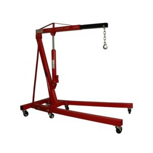 Chevre d'atelier Grue de Levage hydraulique Pliante 2T Tonnes (EQUIPEMENT EXPRESS, neuf)