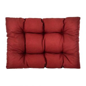 Best Wool Ensemble de Coussin Palette – Coussin d’Assise 120 x 80 cm pour Palettes Europe – Coussin Palette Rembourré avec Mousse Granulaire Poulirette (Wool-Stam, neuf)