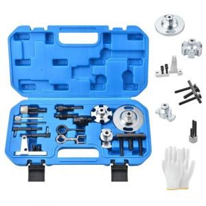 Outil de Calage de Moteur Diesel f&uuml;r VW Audi A6L 2.7 Q7 3.0TDi 4.0 4.2Tdi V8, Outil de Synchronisation et de Verrouillage d'Alignement d'Arbre &agrave; Cames de Moteur Diesel f&uuml;r CRD A8 A6 A5 A4 Q5 Q7 (Culpturen Direct, neuf)