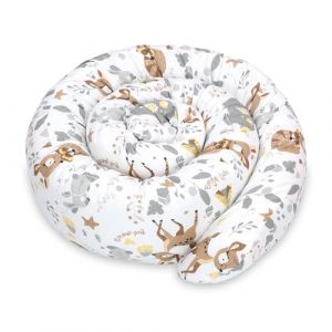 Totsy Baby Oreiller Corps Dormeur Latéral 200 cm Coton Oeko-Tex Long Coussin Ergonomique Respirant Lavable de Couchage Soutien Cou Confort Cerf (ASE Spółka Akcyjna, neuf)