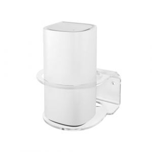 HOLACA Support mural compatible avec Linksys Velop Pro WiFi 6E Mesh-System et TP-Link Deco X90 AX6600, support en acrylique robuste (1 pièce) (DWRUK, neuf)
