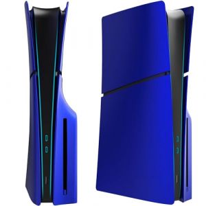 ElitePlay Coque de rechange pour PS5 Bleu cobalt Accessoires pour Playstation 5 Slim Model Disc Edition (ElitePlay, neuf)