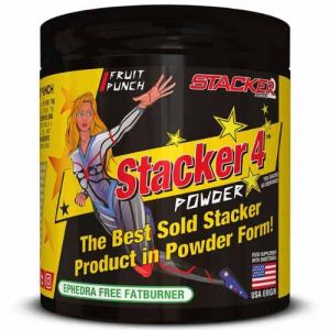 Stacker2 Europe Stacker 4 Powder, Lemon Lime - 150g (Optimum Nutrition FR, neuf)
