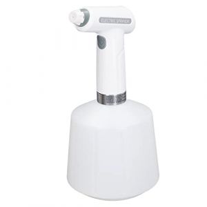 Tnfeeon Pulv&eacute;risateur &eacute;lectrique pour Plantes D'int&eacute;rieur et D'ext&eacute;rieur, Pulv&eacute;risateur Automatique en ABS HDPE pour Jardin, Fertilisation, Nettoyage (1.5L) (Ovalat, neuf)