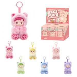 POP MART HACIPUPU Gummy Bear Series-Vinyl Plush Pendant Pop d&rsquo;Action Figurines Anime de Jouet Figure &agrave; Collectionner Cadeaux Cr&eacute;atifs Whole Set (POP MART Official Store, neuf)
