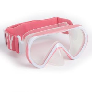 HIKOTEY Masque de Plong&eacute;e pour Enfant 4-16 Ans,180&deg;Champ de Vision Panoramique HD,Lunettes Plong&eacute;e Anti-Bu&eacute;e Anti-Fuite,avec Lentille Verre Tremp&eacute;,Sangle Ajustable pour Masque Facial Tissu Doux-Rose1 (ximiEU, neuf)