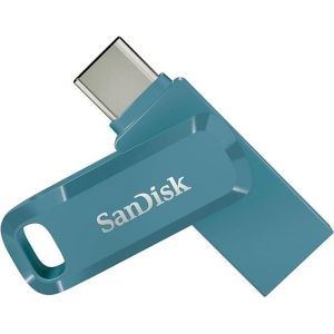 SanDisk Ultra Dual Drive Go USB Type C, Navagio Bay, Global, 400 Mo/s 128 Go (Tec & More, neuf)