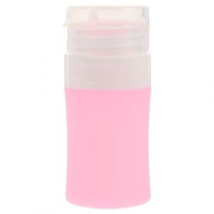 TOYANDONA Flacon de Voyage Souple en Silicone 38 Ml Flacon Portable &Eacute;tanche pour Shampoing et Lotion Format Voyage L&eacute;ger et R&eacute;utilisable Pratique pour D&eacute;placement (Y HEART, neuf)