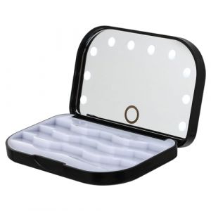 VALICLUD Plateau à Cils Avec Lumière Led Boîte à Cils Portable Étui Pour Avec Lampe (SHUI LIAO, neuf)