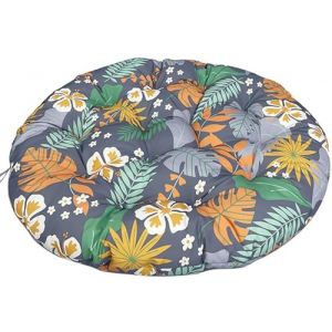 Coussin pour Fauteuil Papasan - Rond diam&egrave;tre 40/50/60/80/100/120 cm &eacute;paisseur 8-10 cm Coussin de Si&egrave;ge Imperm&eacute;able, ext&eacute;rieur/int&eacute;rieur - Coussin de Sol pour Meubles de Jardin(Color 17,50x50cm) (AMZGRZ, neuf)