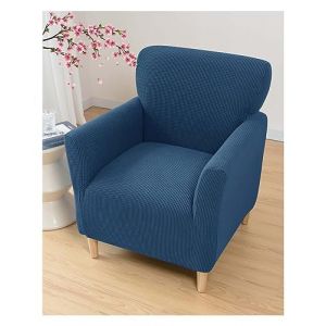 Housse de Fauteuil Cabriolet 1 Place Housse de Fauteuil Extensible Club Universel Amovible Lavable Couverture de Fauteuil Chesterfield Protecteur de Fauteuil pour Salon Tub Chair ( Color : #18 , Size (MIUGOODEL, neuf)