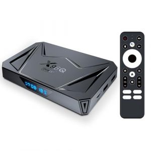 VTNIU X96Q Pro+ TV Box 64 bit OS Android 14.0 4GB RAM 64GB ROM All Winner H728 Huit c&oelig;urs Arm Cortex A55 Mali G57-MC1 1000M Ethernet WiFi6 Dual WiFi 2.4G/5G 8K BT5.x USB 3.0 (YuanJin Co., neuf)