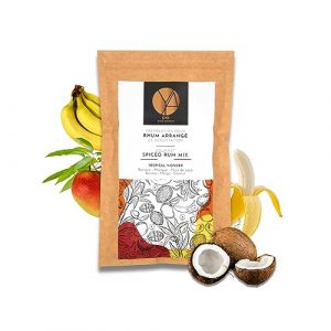 OYA - Préparation pour Rhum Arrangé de Dégustation TROPICAL WONDER - Banane Mangue Noix de Coco (pour 70cl de rhum) (OYA Drink Creations, neuf)