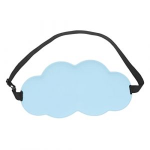 KOMBIUDA Masque de sommeil patch yeux bandeau yeux Cache-yeux sec dessin animé masque yeux masque pour les yeux pour dormir pour les femmes masques pour les yeux pour dormir soie de lait (Busk Sunset, neuf)