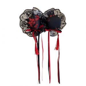 Lot de 2 pinces à cheveux de style chinois - Accessoires pour cheveux de cosplay - Style chinois mignon - Chinois Chinois Cheongsam (hopjlq, neuf)