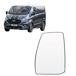 ALIGOPARTS Verre de R&eacute;troviseur Sup&eacute;rieur Gauche Non Chauffant pour Ford Transit Custom 2012+ | C&ocirc;t&eacute; Passager | Remplace BK21-17K741-BB, 1766587, 1766588 | Verre de Remplacement (Aligoparts Limited, neuf)