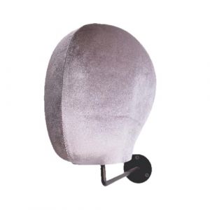 Support de perruque professionnel r&eacute;glable Cadre en fer avec housse en tissu T&ecirc;te de mannequin de style salon pour l'organisation des casquettes Solution professionnelle pour ranger les perruques (YUNNIYUEYANG Electronics, neuf)