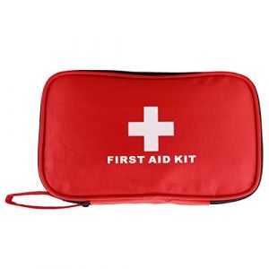 AOUTACC Trousse de Premiers Secours Vides en Nylon, Sac de Premiers Soins Compact et l&eacute;ger pour l'urgence &agrave; la Maison, Bureau, Voiture, Plein air, Bateau, Camping, randonn&eacute;e (Sac Seulement) (MeiLu, neuf)
