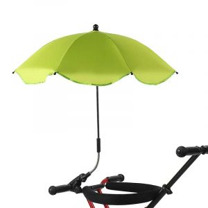 Poussette Parasols Parapluie Ombrelle Poussette Universelle Parapluie De Chaise Universel Réglable Protection UV Parapluie Poussette Avec Pince Réglable Et Bras Réglable (Vert) (EHOTER Décor, neuf)