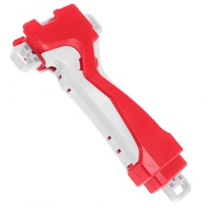 Abaodam Sparking Launcher LR String Launcher Grip Battling Tops Précision Double Direction Lanceur Et Grip Battling Top Jouets Accessoires Forte Toupie Jouets pour Enfants Rouge (Asa Jia, neuf)