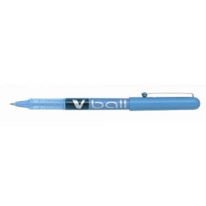 Pilot V-Ball 05 Lot de 12 Stylo roller Pointe métal 0,5 mm Encre liquide Turquoise (DLM Direct FR, neuf)