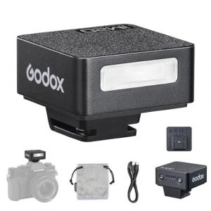 Godox iM20 Mini Flash pour Appareil Photo, Mini Caméra Flash, 440 Flashs à Pleine Puissance, 5 Niveaux de Puissance, Conception de Griffe à Contact Unique, pour Canon Sony Nikon Fuji Panasonic Olympus (Letwing Digital Studio, neuf)