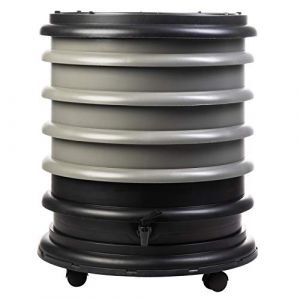 WORMbox | Lombricomposteur 4 Plateaux Gris | 64 litres | Compostez Vos d&eacute;chets organiques, Les vers de Terre/lombrics produisent du lombricompost (Ferme du Moutta, neuf)