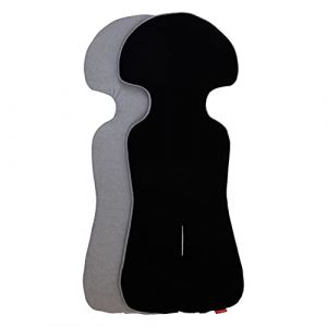 ByBoom Basics Coussin d'assise pour bébé 77 x 32 cm, côté en coton et éponge, pour nacelle, siège auto (par ex. Maxi-Cosi, Britax-Römer, Cybex), poussette, buggy, remorque de vélo – Fabriqué en UE (Babyundmehr Germany, neuf)