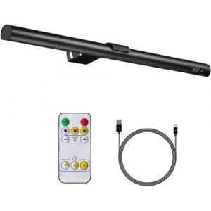 VIGMOJ Lampe sans fil pour tableaux avec t&eacute;l&eacute;commande, Lampe pour tableaux avec t&eacute;l&eacute;commande 19,7 pouces, LED rechargeable &eacute;clairage pour fl&eacute;chettes Lampe pour peinture avec 3 modes d'&eacute;clairage pour (VIGMOJ, neuf)