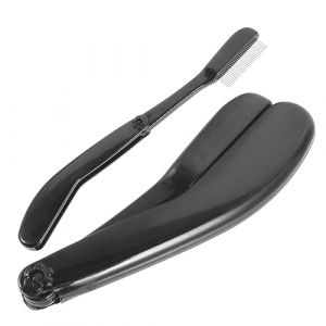 Beavorty 2 Pi&egrave;ces accessoire femme pince &agrave; &eacute;piler pour les poils du visage femmes peignes &agrave; sourcils r&eacute;utilisables duo peigne s&eacute;parateur de cils peigne &agrave; sourcils femme Plastique (T Innovation&middot;HX, neuf)