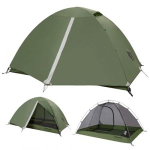 Underwood Aggregator Tente de randonnée pour 2 Personne – Tente légère et imperméable pour 2e Camping, Facile à Installer, Tente dôme compacte pour 1 Personne, Tente 3 Saisons pour randonnée, Camping (Kroyice, neuf)