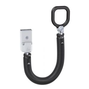 BASI | Cha&icirc;ne de porte avec protection anti-rayures | avec anneau de recouvrement pour poign&eacute;e | Cha&icirc;ne en acier gain&eacute;e | S&eacute;curit&eacute; de porte d&rsquo;entr&eacute;e et d&rsquo;appartement | Dispositif antivol (BASI GmbH, neuf)