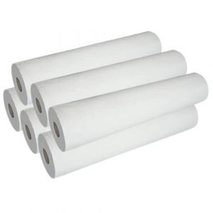 DSTOCK60 - Draps d'examen - Lot de 6 - Blanc Gaufr&eacute; - 60 x 35 cm - 135 formats - Pure Ouate - Fabriqu&eacute; en France (DSTOCK60, neuf)