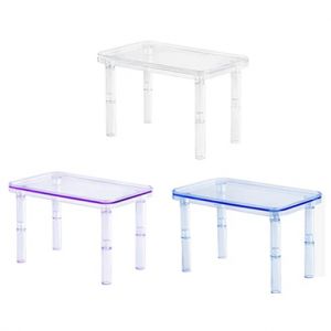 Lot de 3 plateformes pour hamster, aire de jeux en plastique avec pieds, hauteur réglable en hauteur, accessoires pour cochon d'Inde, gerbille, chinchilla rat, souris (ZYDZ-eu, neuf)