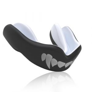 Sport Prot&egrave;ge-Dents,Protege Dents Boxe pour Adultes,Goutti&egrave;re Coque Dentaire Protege Dent,pour la Boxe,Rugby, Hockey,Karate, Les Arts Martiaux,Facile &agrave; Mouler Soi-M&ecirc;me,Noir (qinshawu, neuf)