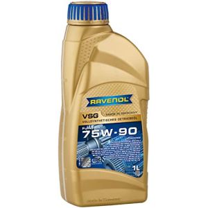 RAVENOL VSG Huile de Moteur SAE 75 W 90/vollsynthetisches getriebeöl API GL-4 5/api GL, 1 L (GAFA AUTO, neuf)