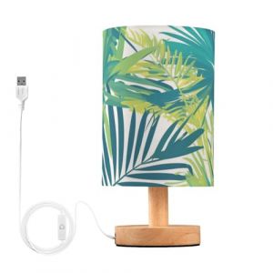 Foiosoh Lampe de chevet unique en forme de feuille de palmier pour adultes (HUIHUARY, neuf)