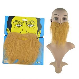 Beaupretty 4 Pièces faux accessoires de barbe Hommes décoration de barbe de moustache trousse barbe de sorcier drôle moustaches pour le visage nouveauté barbe barbes fausses moustaches (lorianca, neuf)