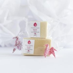 Savon nature au lait de jument bio - en direct du producteur et fabriqué en France (Perle de Jument, neuf)