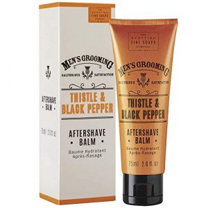 The Scottish Fine Soaps Company Mens Grooming Thistle & Black Pepper Aftershave Balm by The Scottish Fine Soaps Co (AR First Aid, neuf)