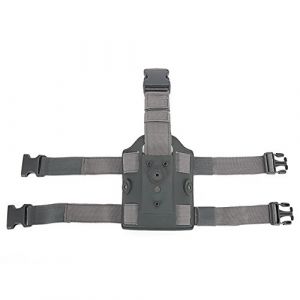 DECHO-C Tactique Chasse Cuisse Goutte Jambe Plate-Forme Holster Double Sangle Jambe Cuisse Holster Sac Poche Tactique Leggings Dispositif (DECHO-C, neuf)