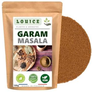 Mélange Garam Masala 100g - Épices Authentiques d’Inde, Saveur Chaleureuse & Parfumée, Idéal Curry, Légumes & Viandes (LOUICE, neuf)