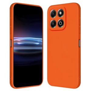 RankOne Coque pour Honor 200 Smart/Honor X7C (6.8" inches) &Eacute;tui en Silicone TPU Souple - Orange (Rankone, neuf)