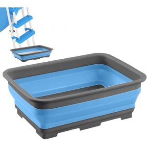 Pediluve Piscine, Bassin De Bain De Pieds, Bassin pédiluve pour piscine, Accessoires Pour Piscine, 37x27x11.8cm, Rincez Vos Pieds, Garde La Piscine Propre (Bleu) (FreeD, neuf)