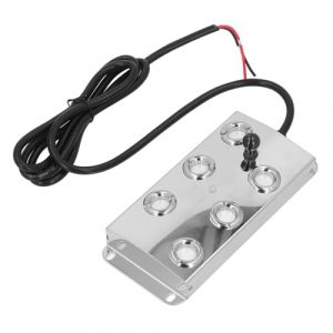 Yanmis Brumisateur à Ultrasons 6 Têtes, Brumisateur d'eau Brumisateur à Ultrasons 4,5 L/H Brumisateur de Fontaine D'étang Câble de 1,5 M pour Jardin Paysager (Sharainny, neuf)