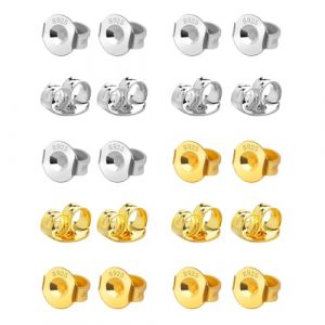 Fermoir Boucles D'oreilles,Attache Boucles D'oreilles,Boucles D'oreilles Femme,Boucle D'oreille Homme,Accessoire Boucle D'oreille Creation,Boucles D'oreilles Femme Or,Piercing Oreille,Clous D'oreilles (zhu shi bin, neuf)